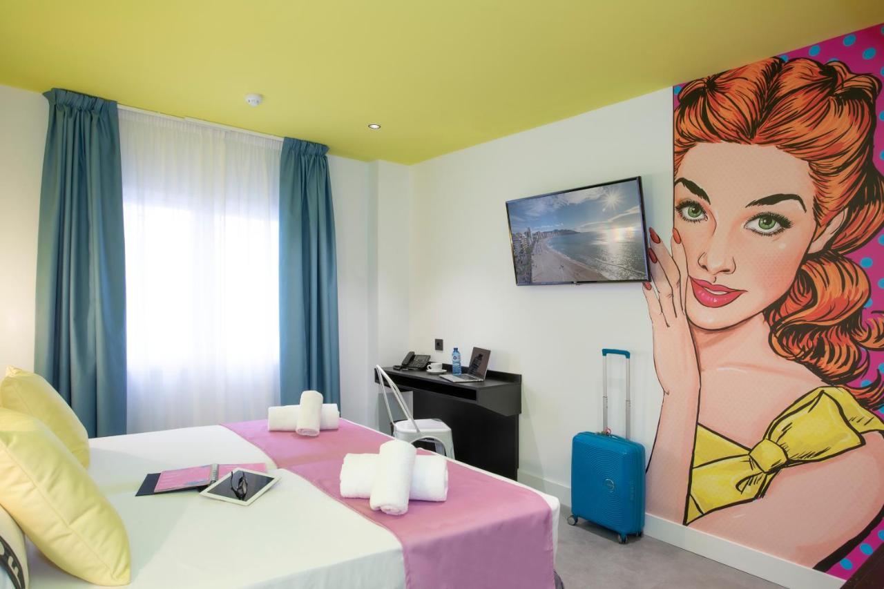 Casual Pop Art Benidorm Hotel Exterior photo